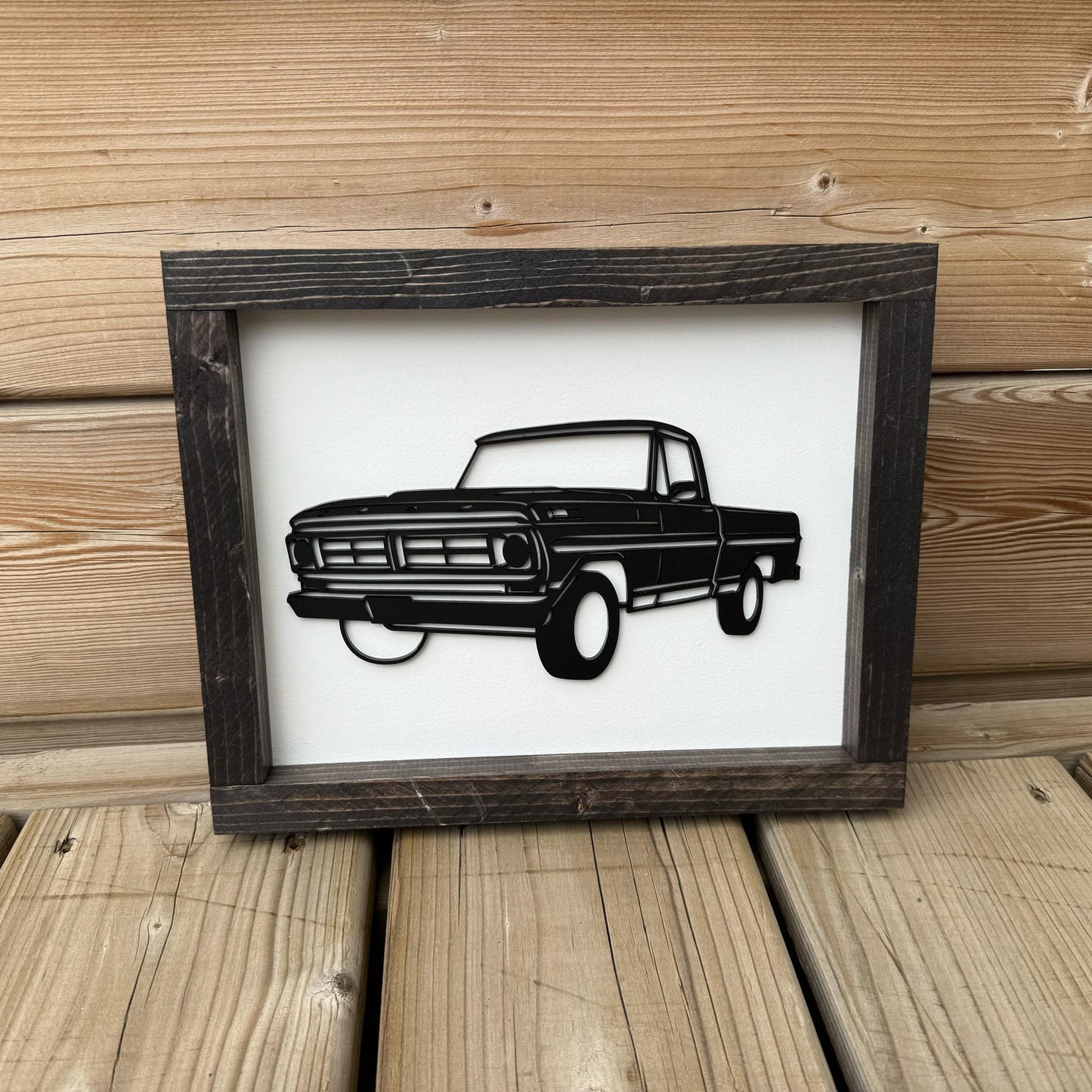 F100 Truck | Wood Sign
