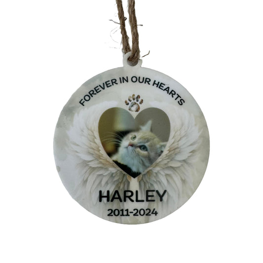 Forever In Our Hearts Pet | Personalized Pet Ornament