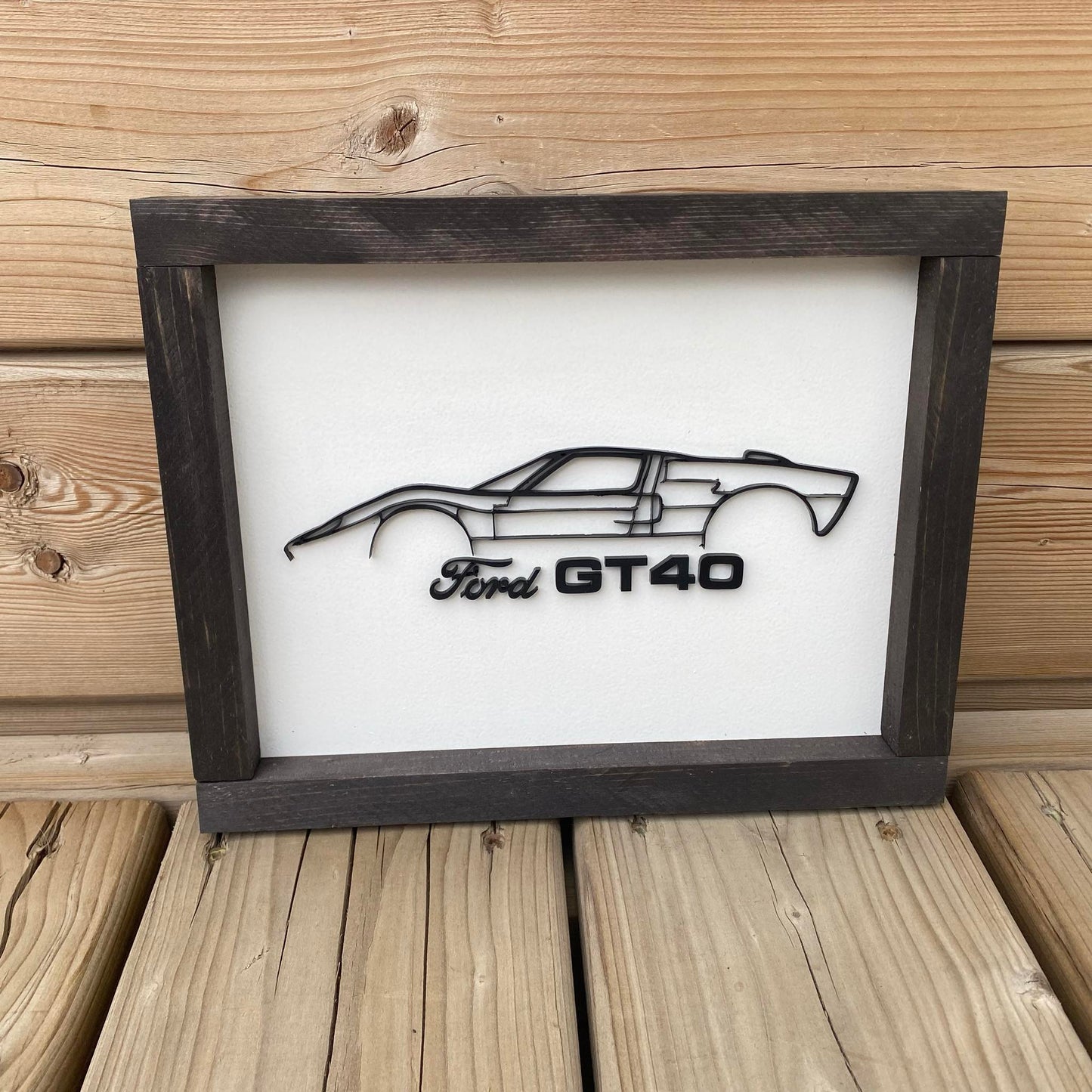 GT40 | Wood Sign