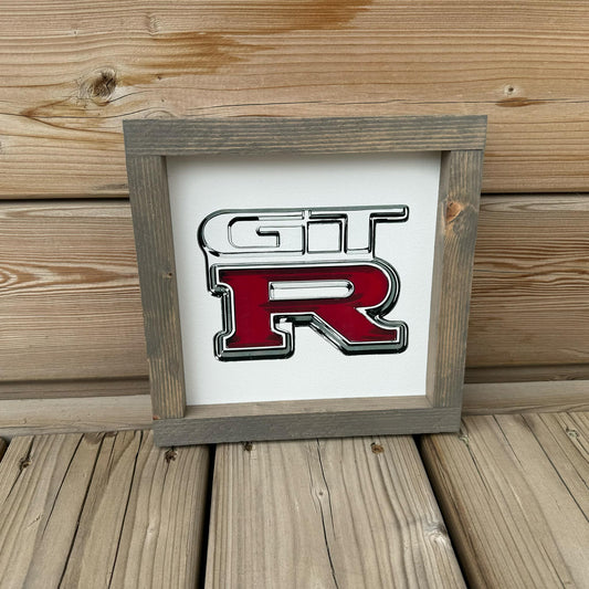 GTR | Wood Sign