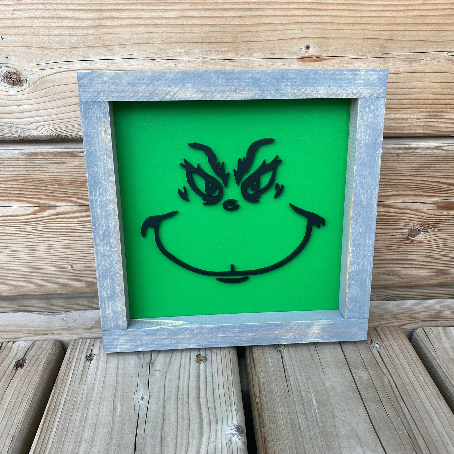 Grinch | Wood Sign