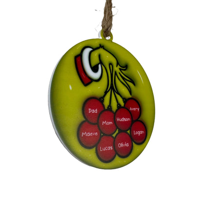 Grinch Family | Personalized Ornament