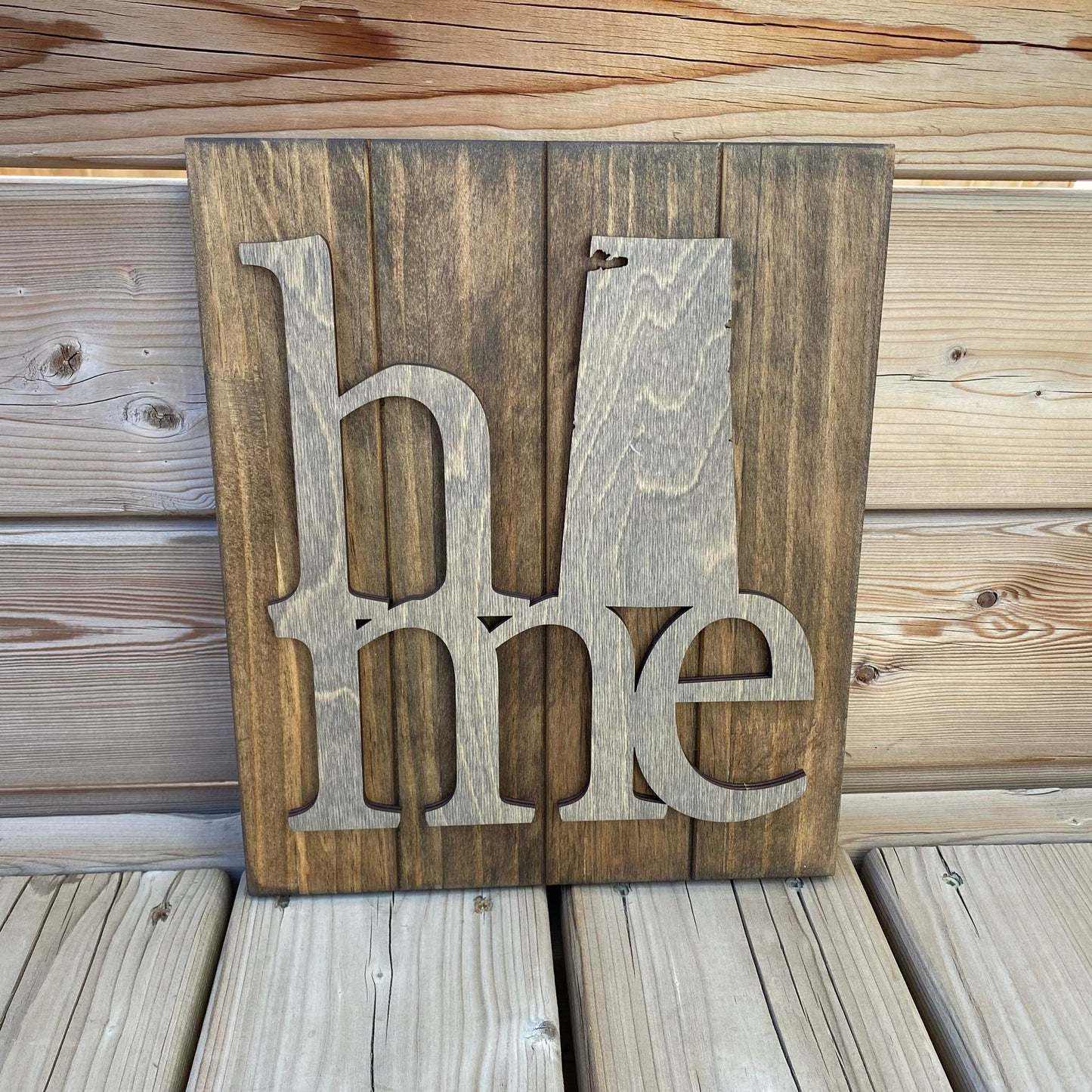 Home Sask | Wood Sign