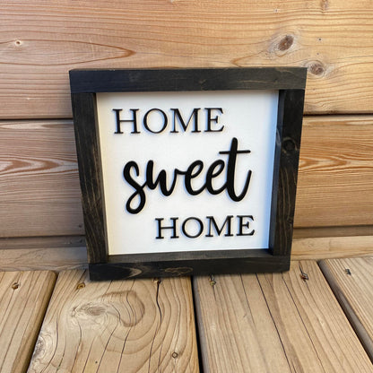 Home Sweet Home | Wood Sign