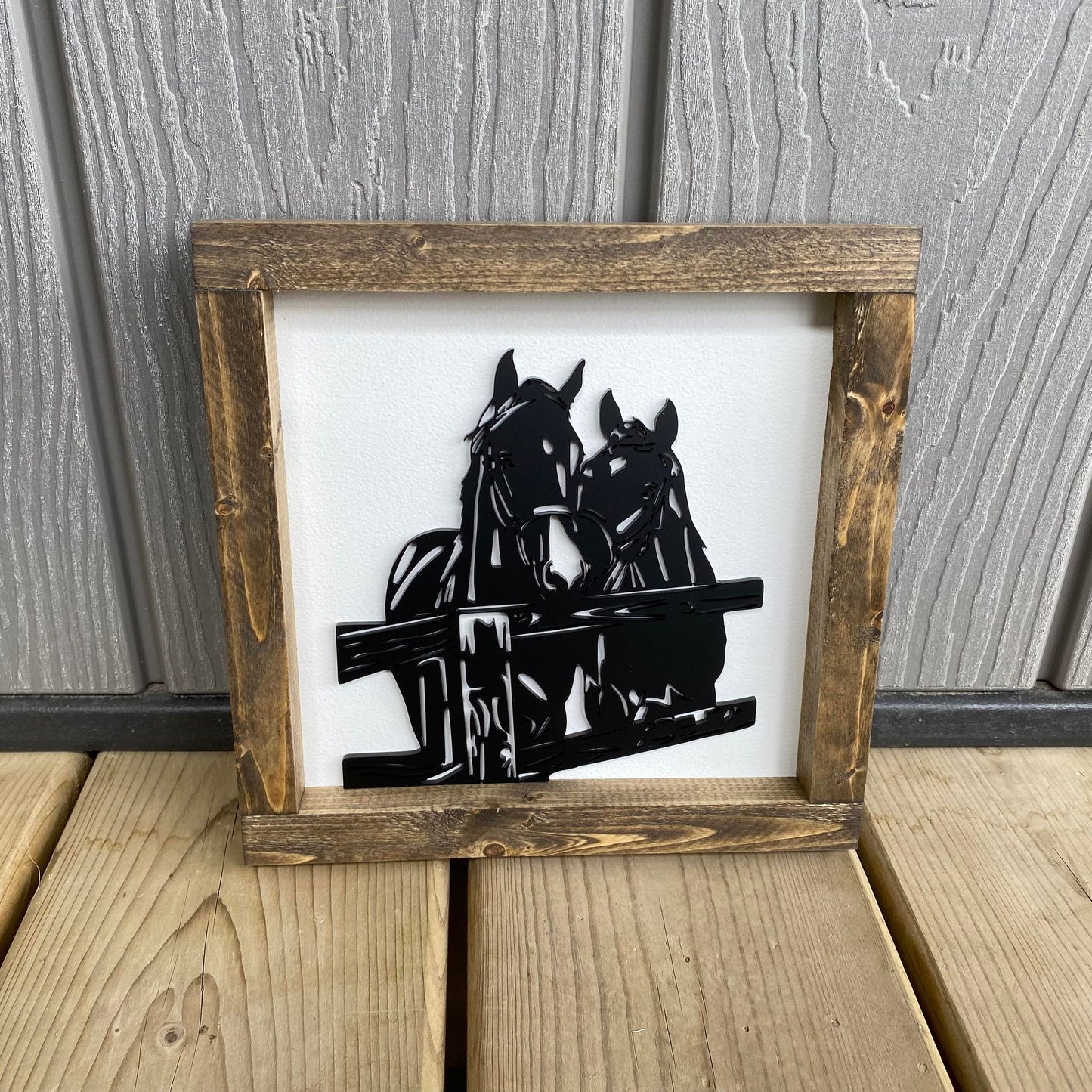 Horses | Wood Sign