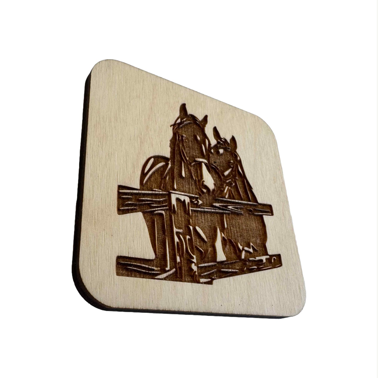 Horses | Wood Coaster