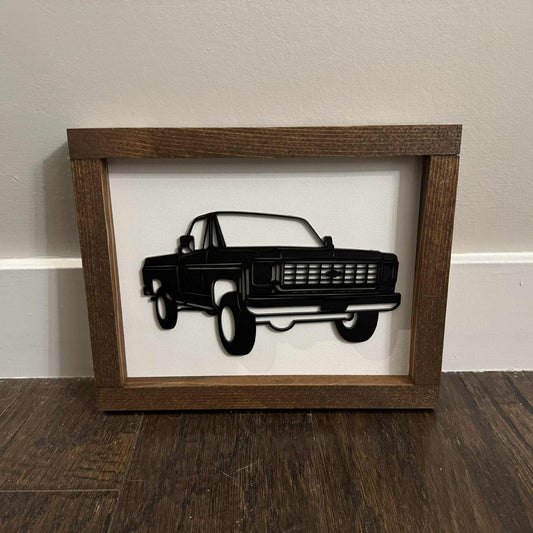 K20 PIckup | Wood Sign