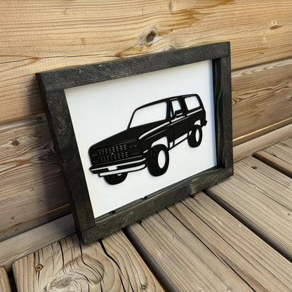 K5 Blazer | Wood Sign