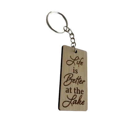 Life Is Better At The Lake | Keychain