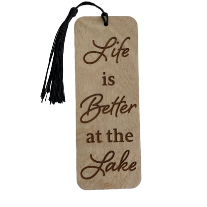 Life Is Better At The Lake | Bookmark