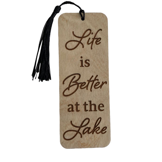 Life Is Better At The Lake | Bookmark