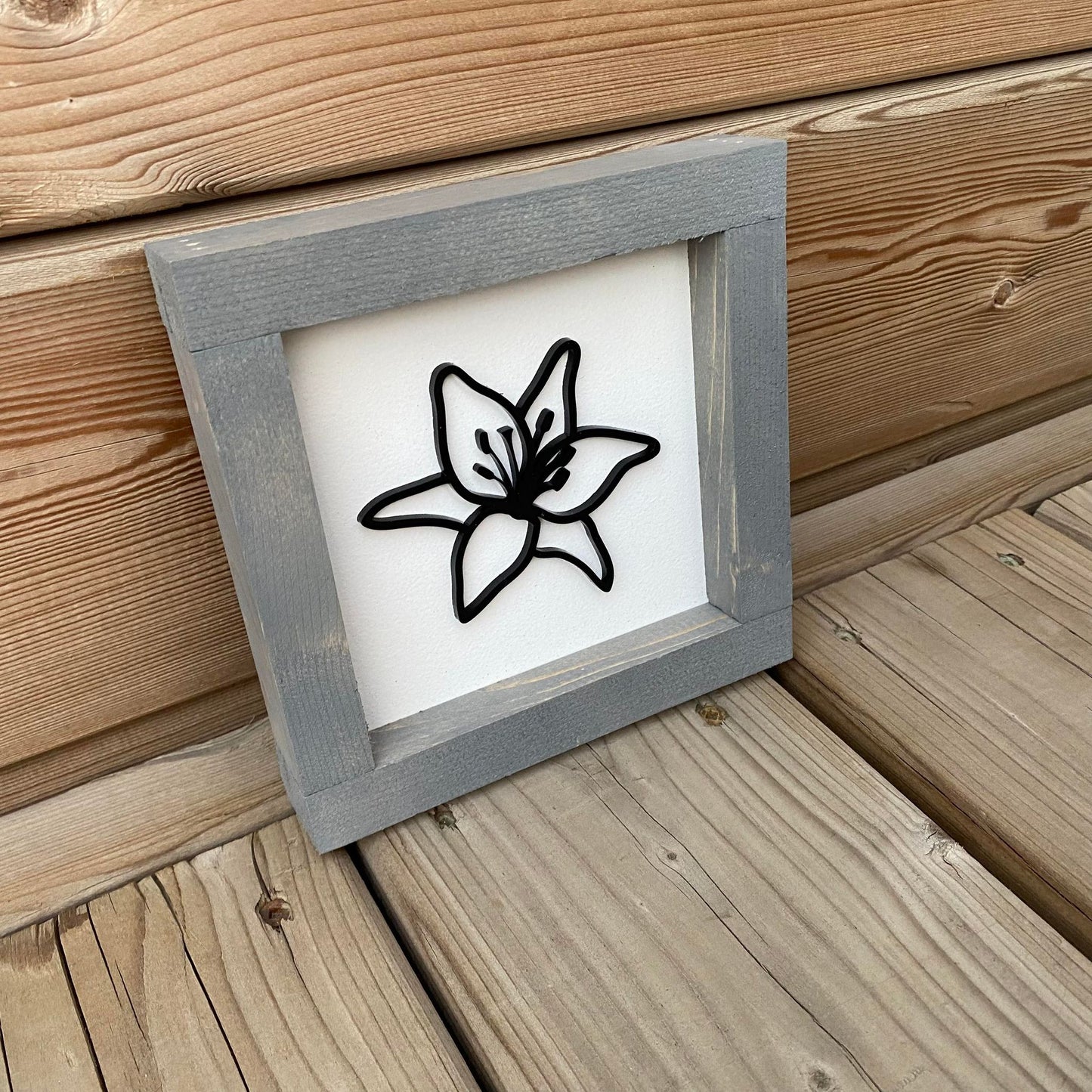 Lily Mini | Wood Sign