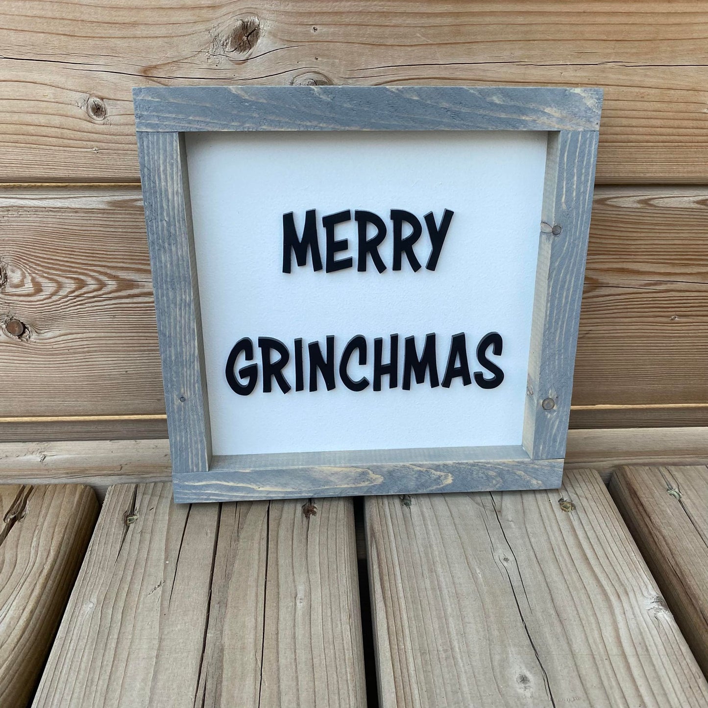 Merry Grinchmas | Wood Sign