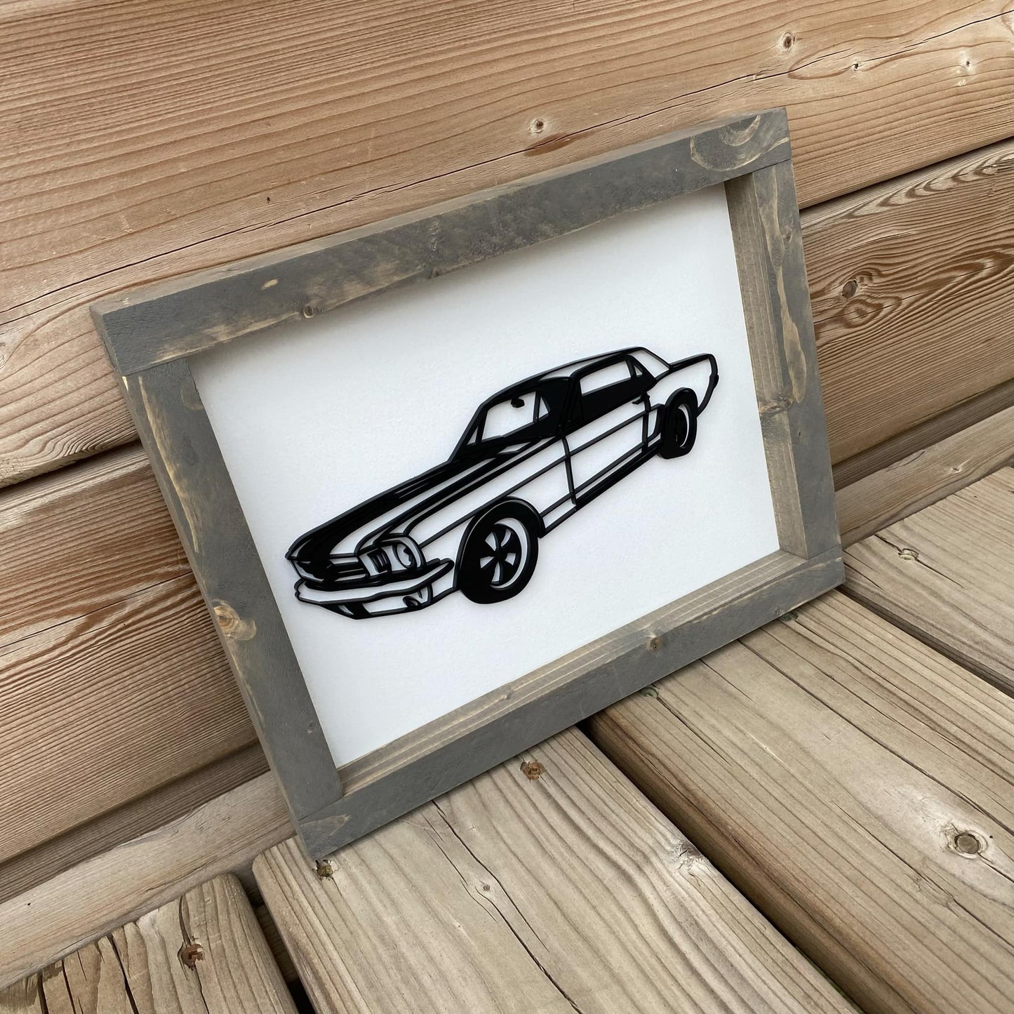 Mustang | Wood Sign