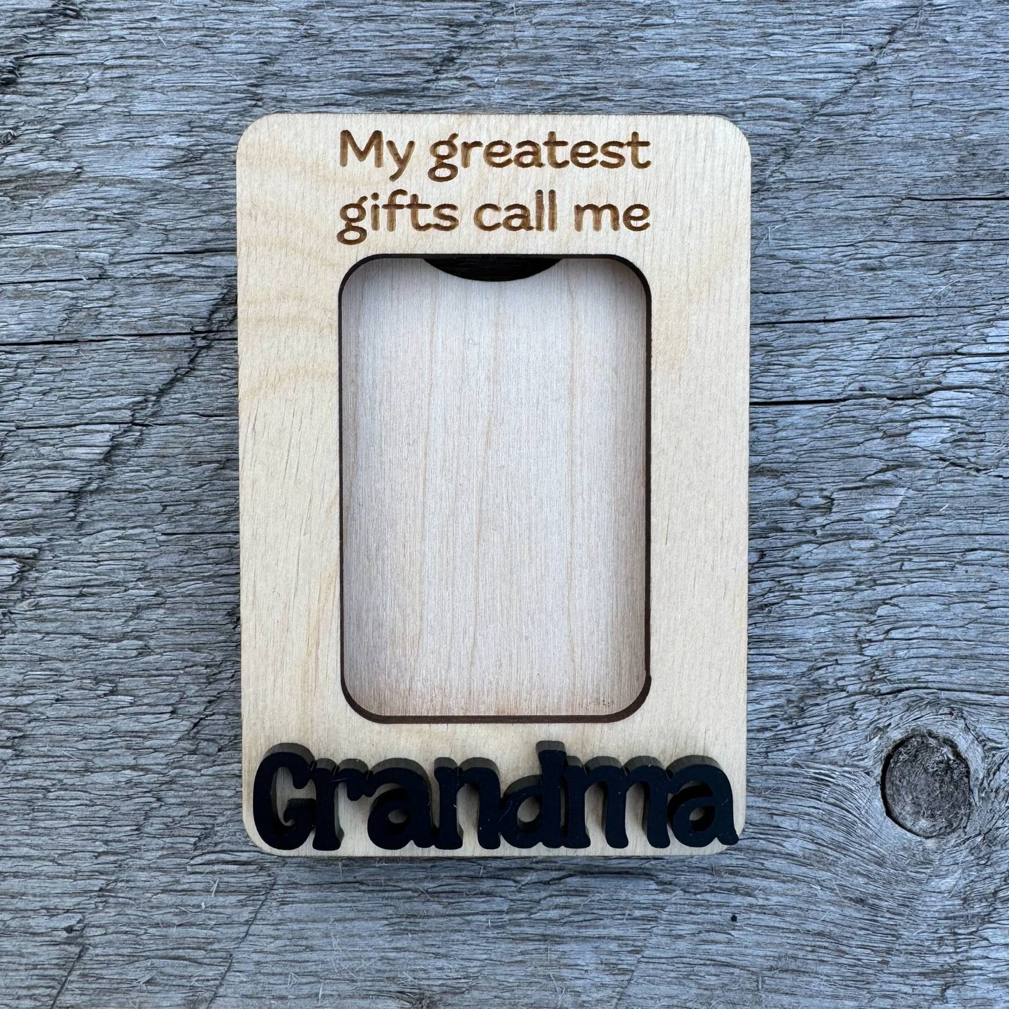 My Greatest Gifts Call Me Grandma | Mini Picture Frame Magnet