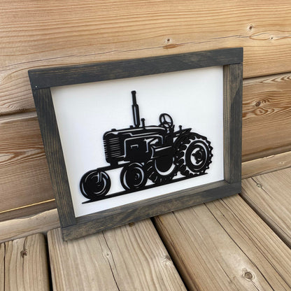 Old Tractor | Wood Sign