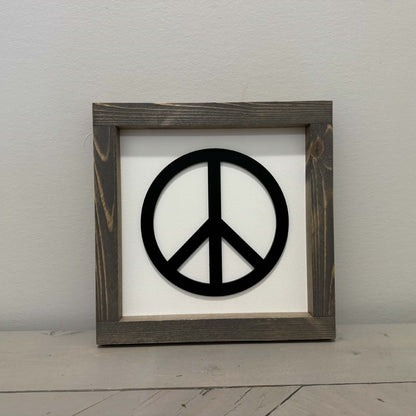 Peace | Wood Sign