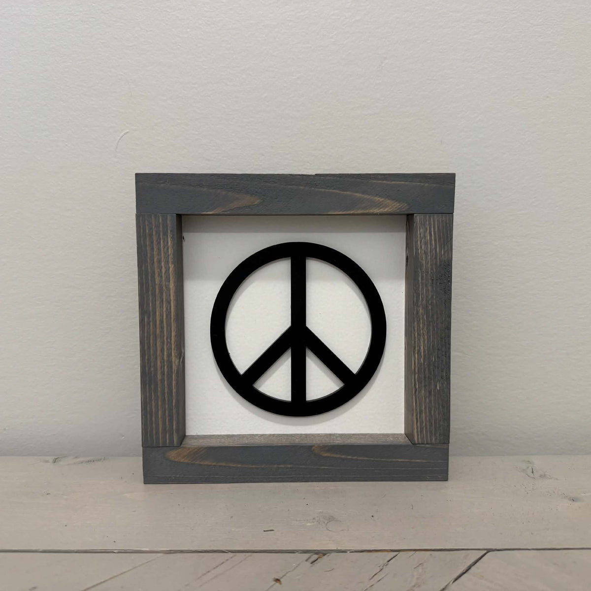 Peace Mini | Wood Sign