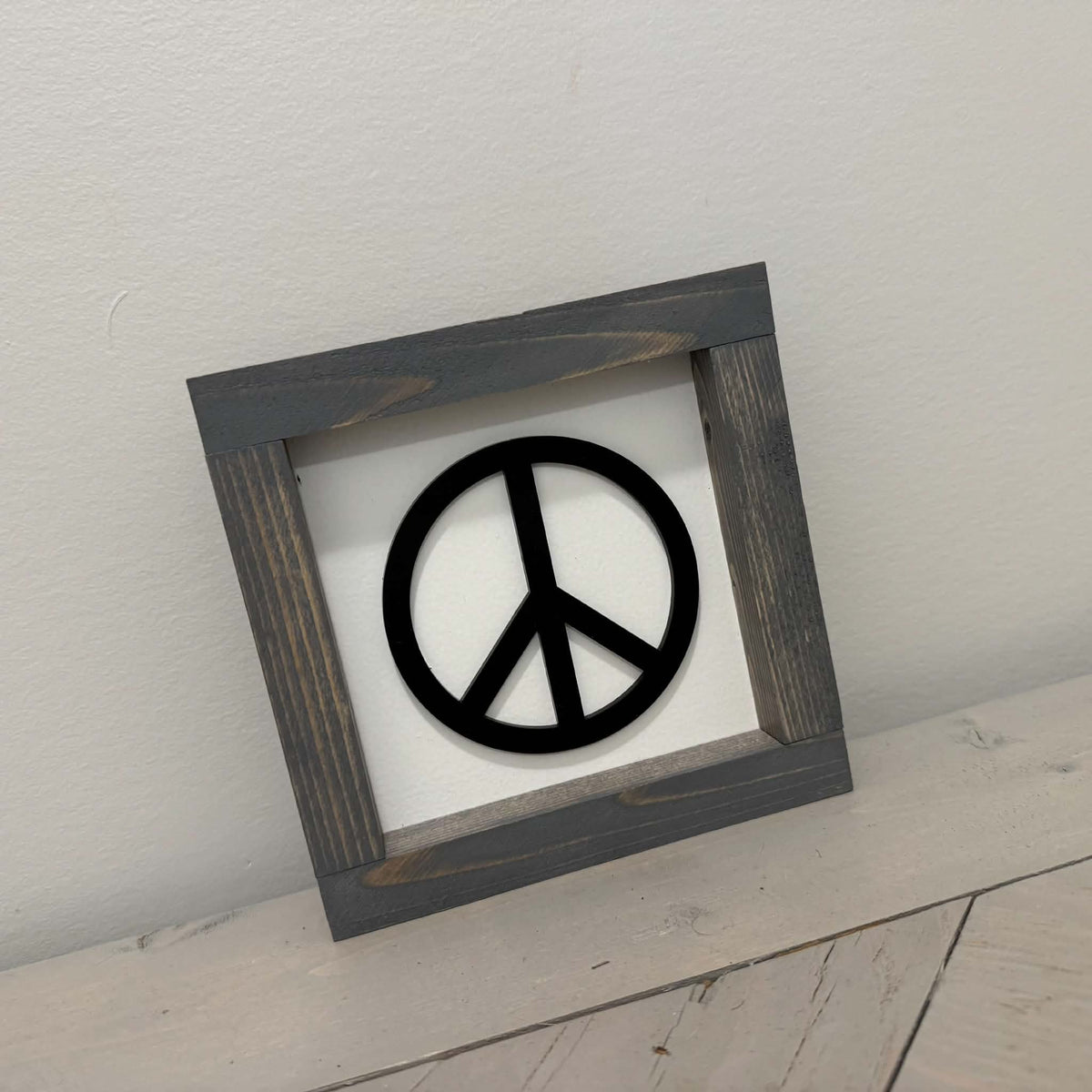 Peace Mini | Wood Sign