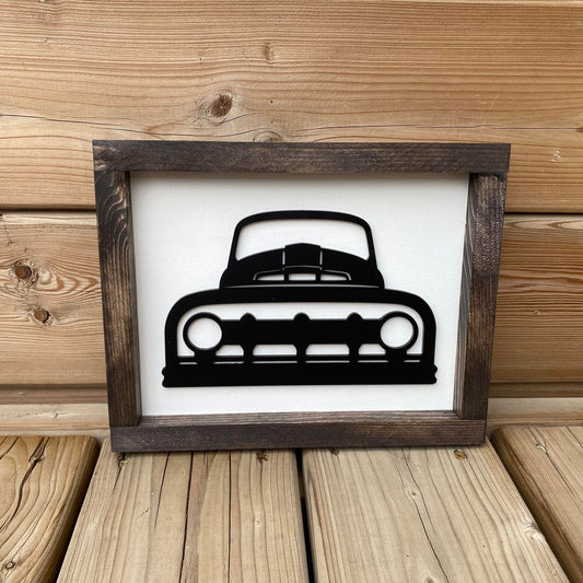 Pickup Truck | Wood Sign