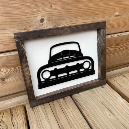 Pickup Truck | Wood Sign