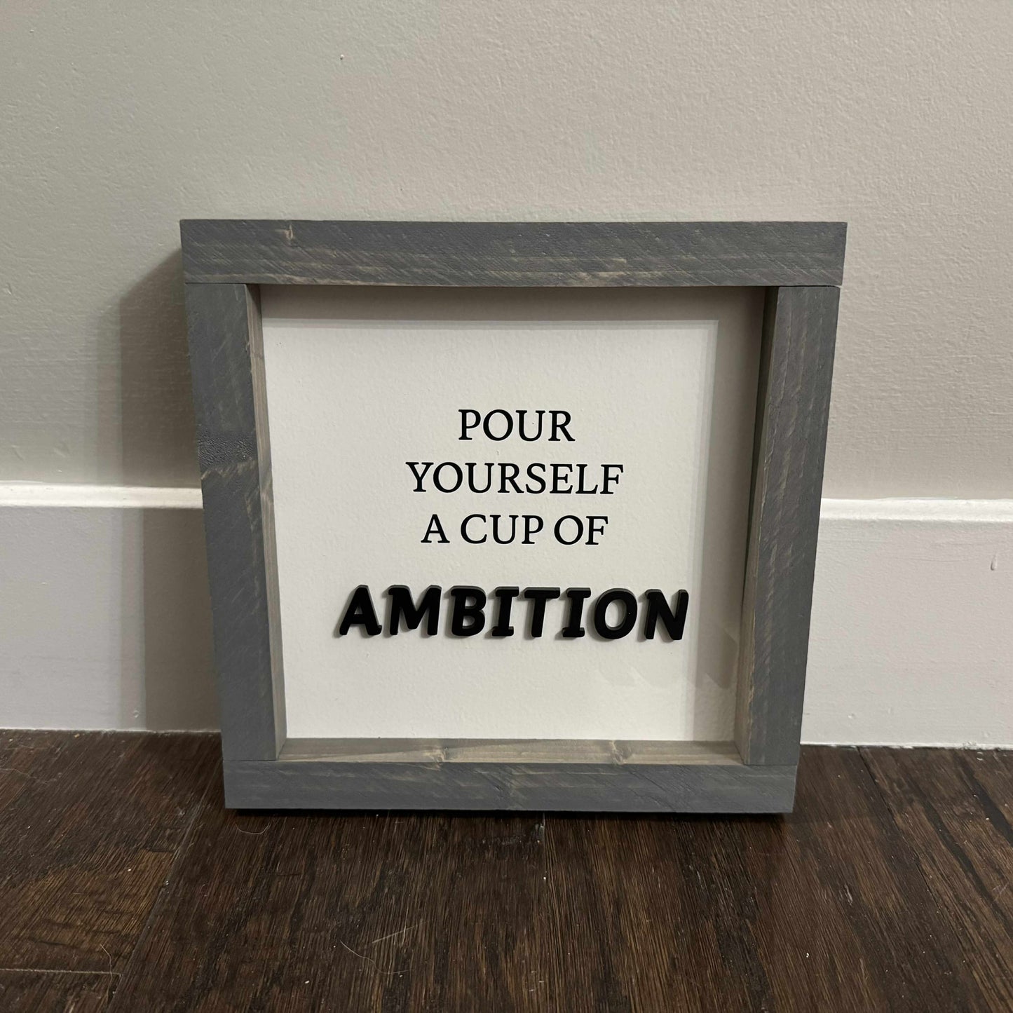 Feeling Producktive | Wood Sign