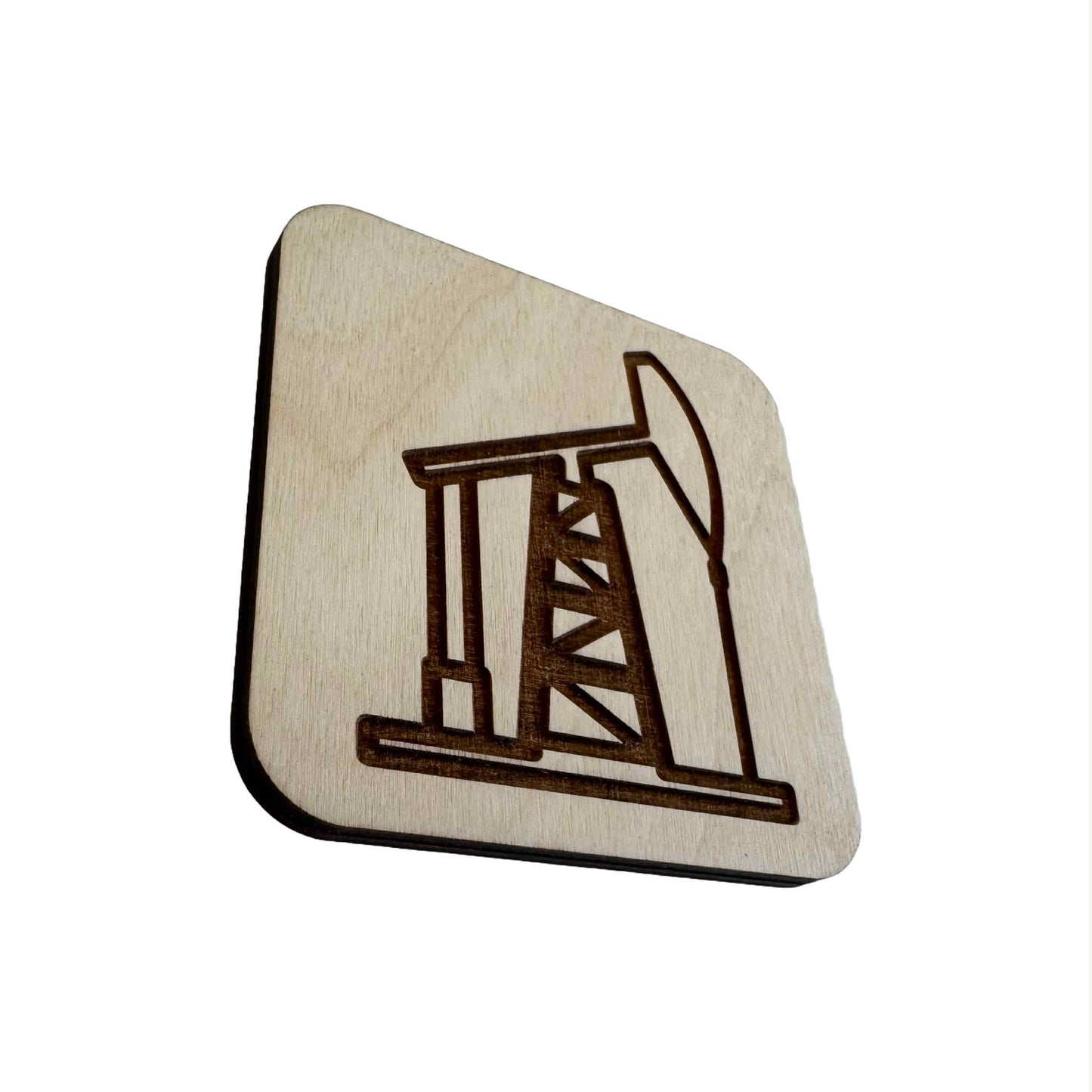 Pump Jack | Wood Coaster