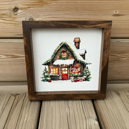 Santa's Workshop | Wood Sign