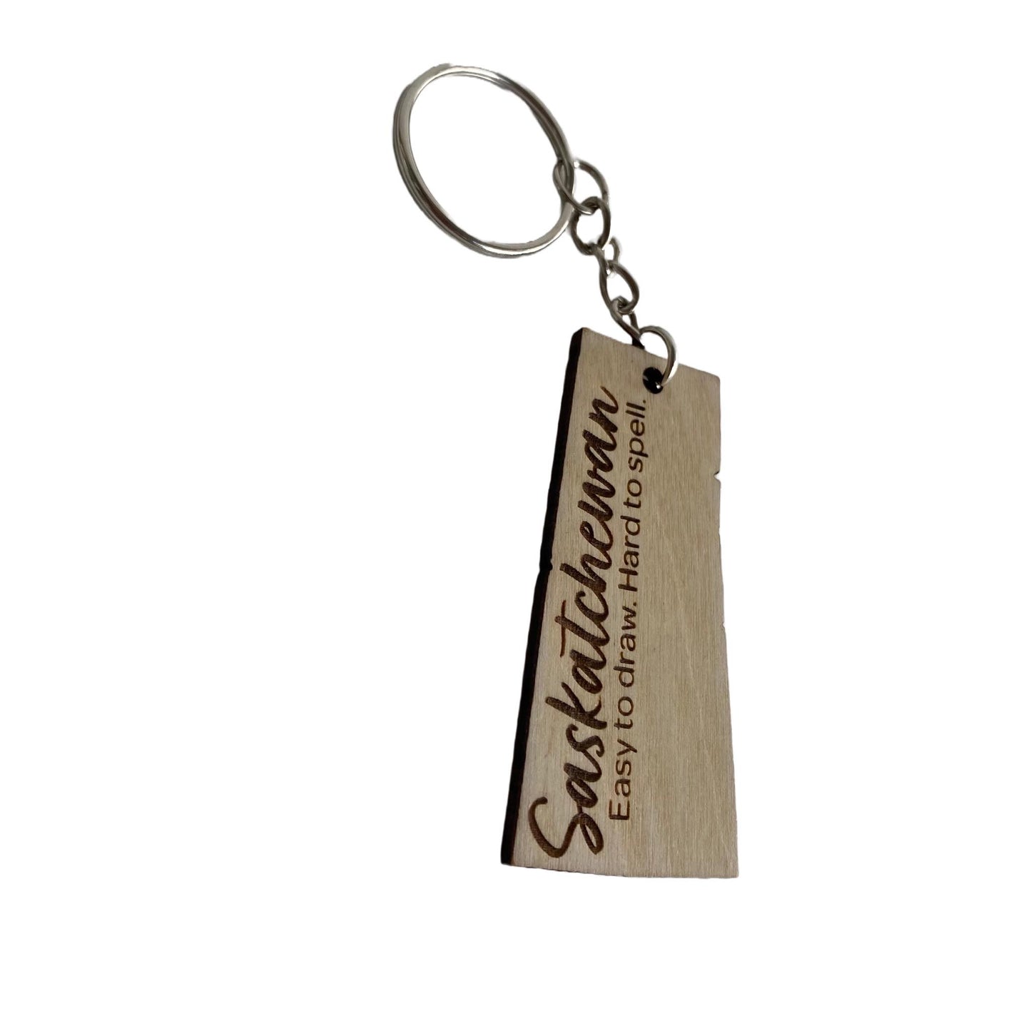 Sask Province Hard To Spell | Keychain