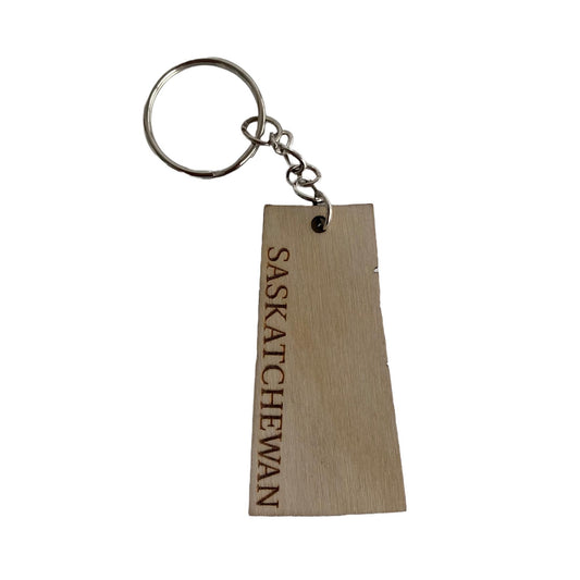 Sask Province Keychain