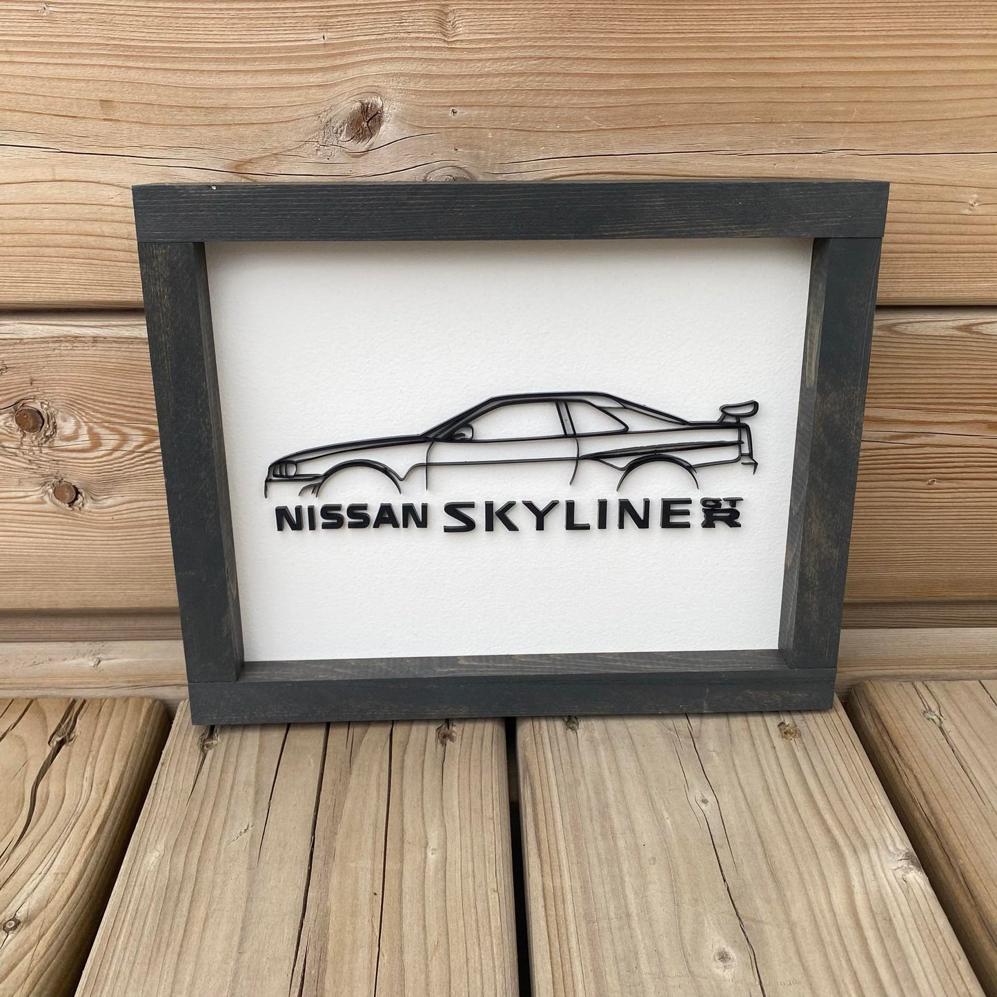 Skyline | Wood Sign