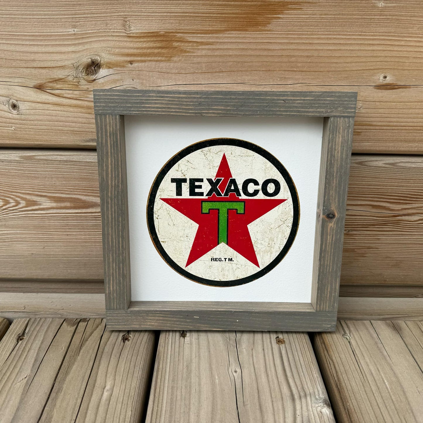 Texaco | Wood Sign