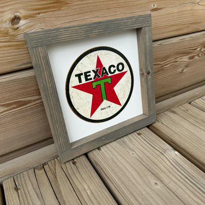 Texaco | Wood Sign