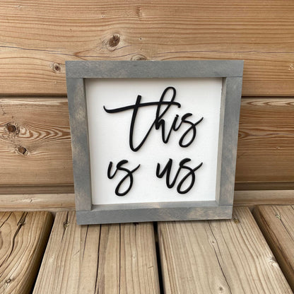 This Is Us | Wood Sign