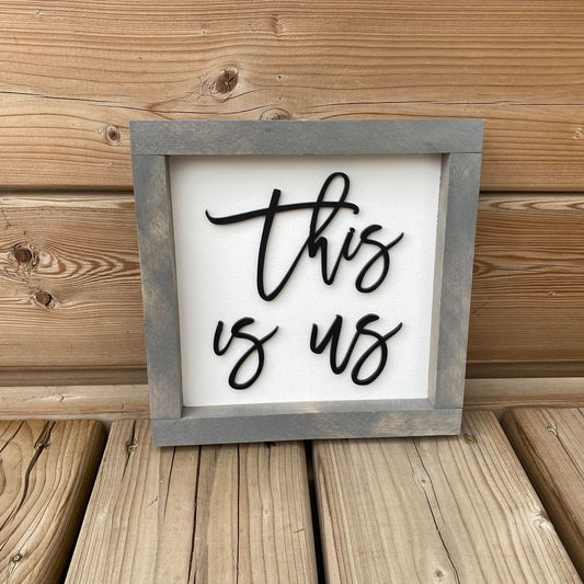 This Is Us | Wood Sign