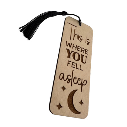 This Is Where You Fell Asleep | Bookmark
