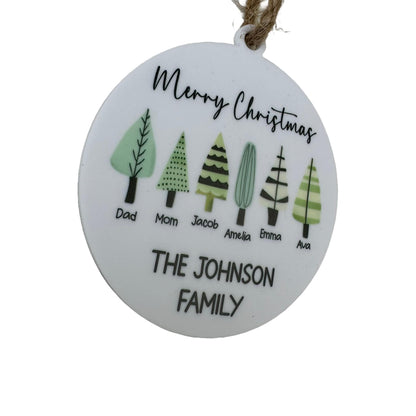 Tree Family | Personalized Ornament