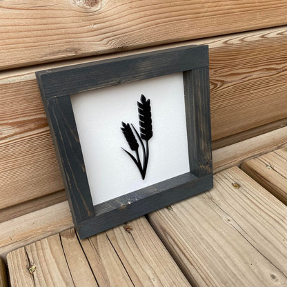 Wheat Mini | Wood Sign - 6in