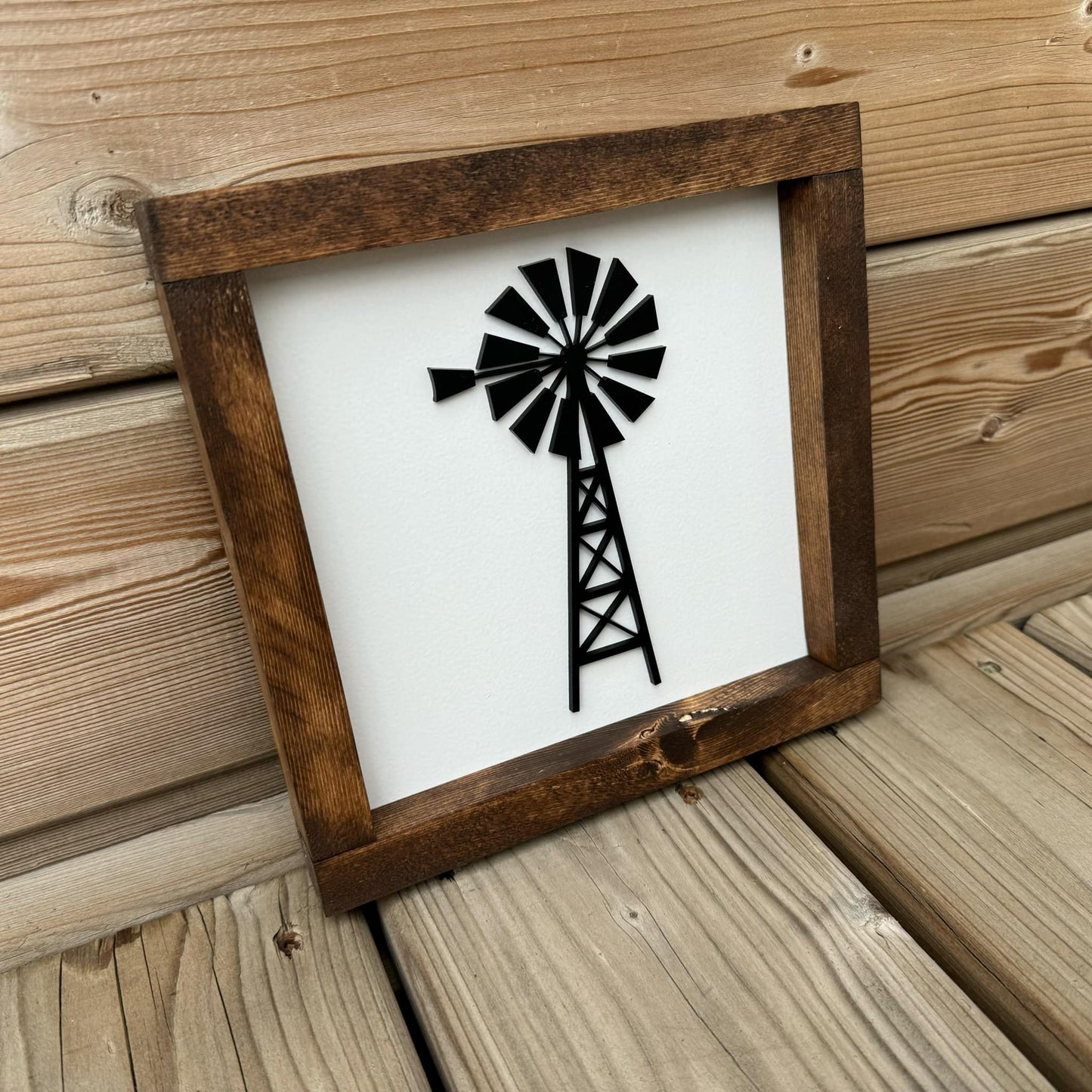 Windmill | Wood Sign