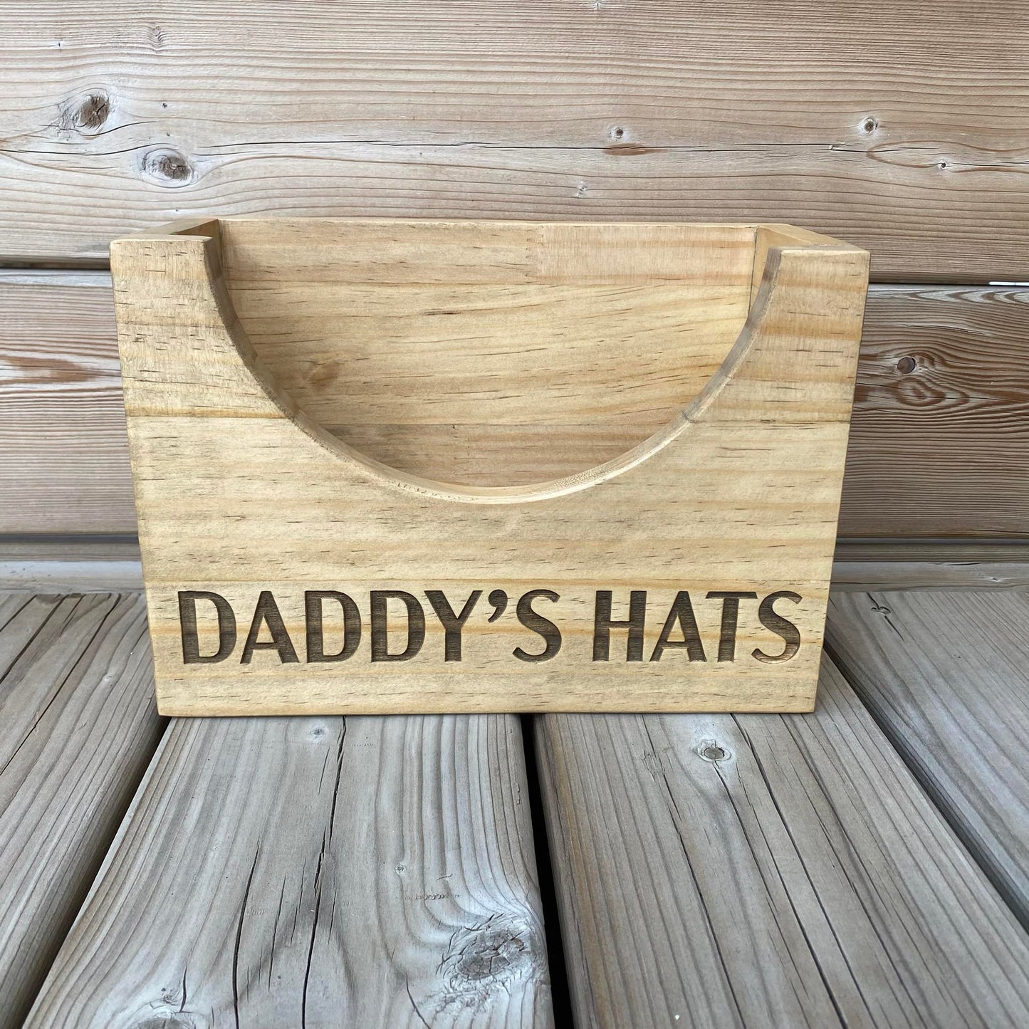 Wood Hat Holder