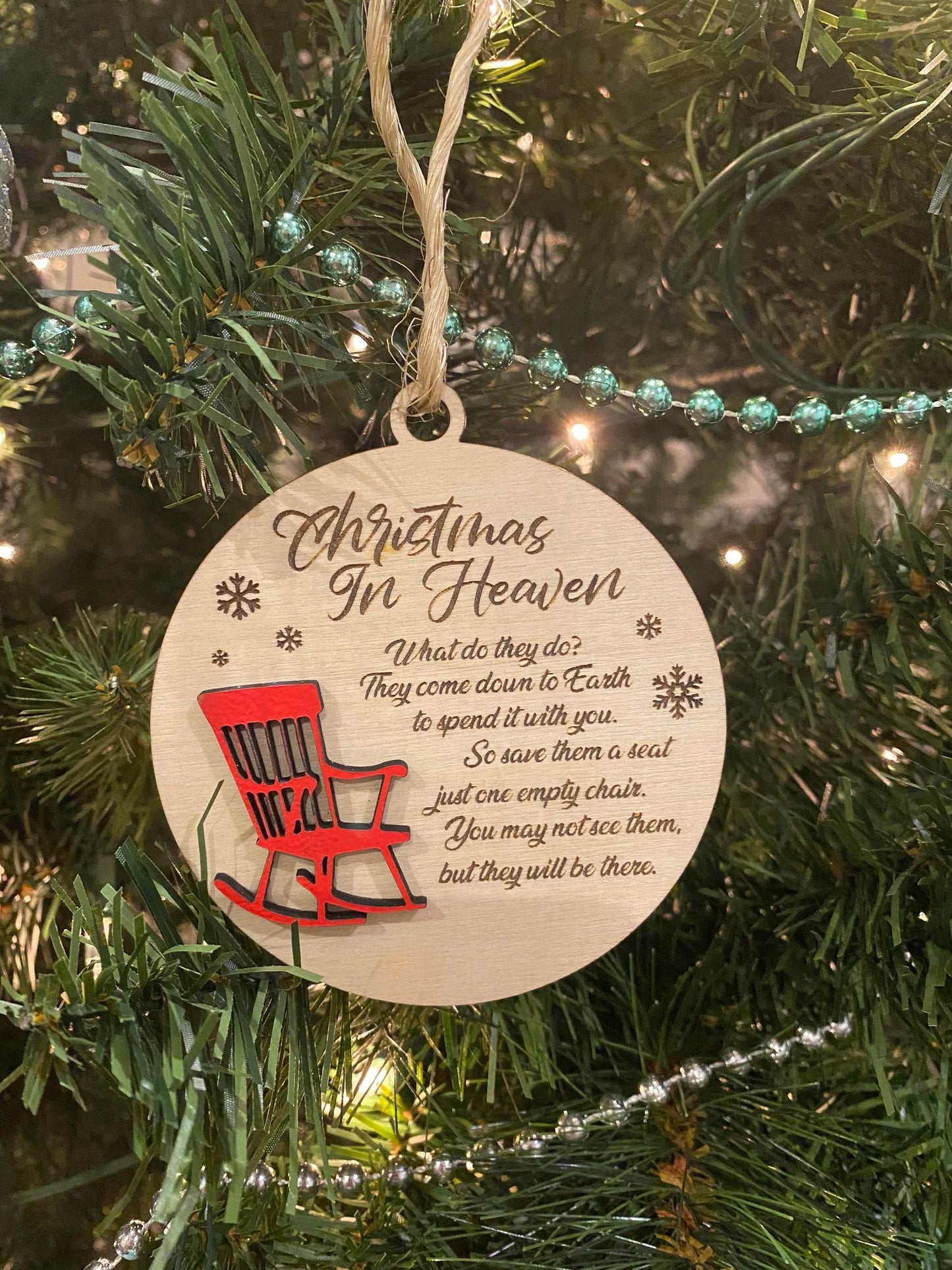 Christmas In Heaven Ornament