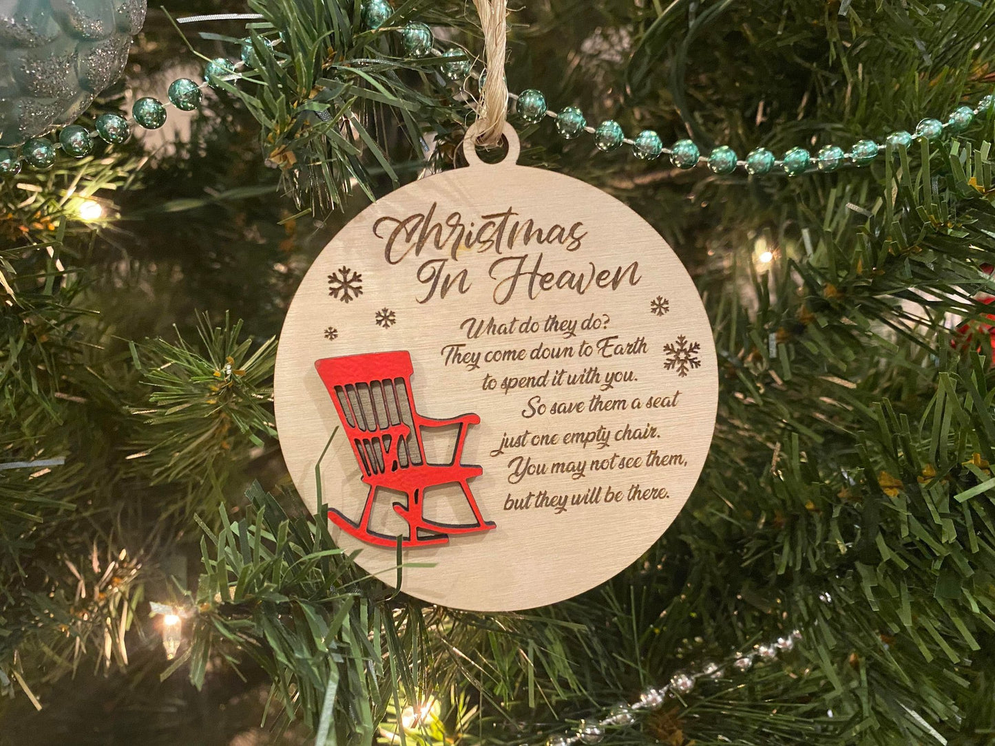 Christmas In Heaven Ornament