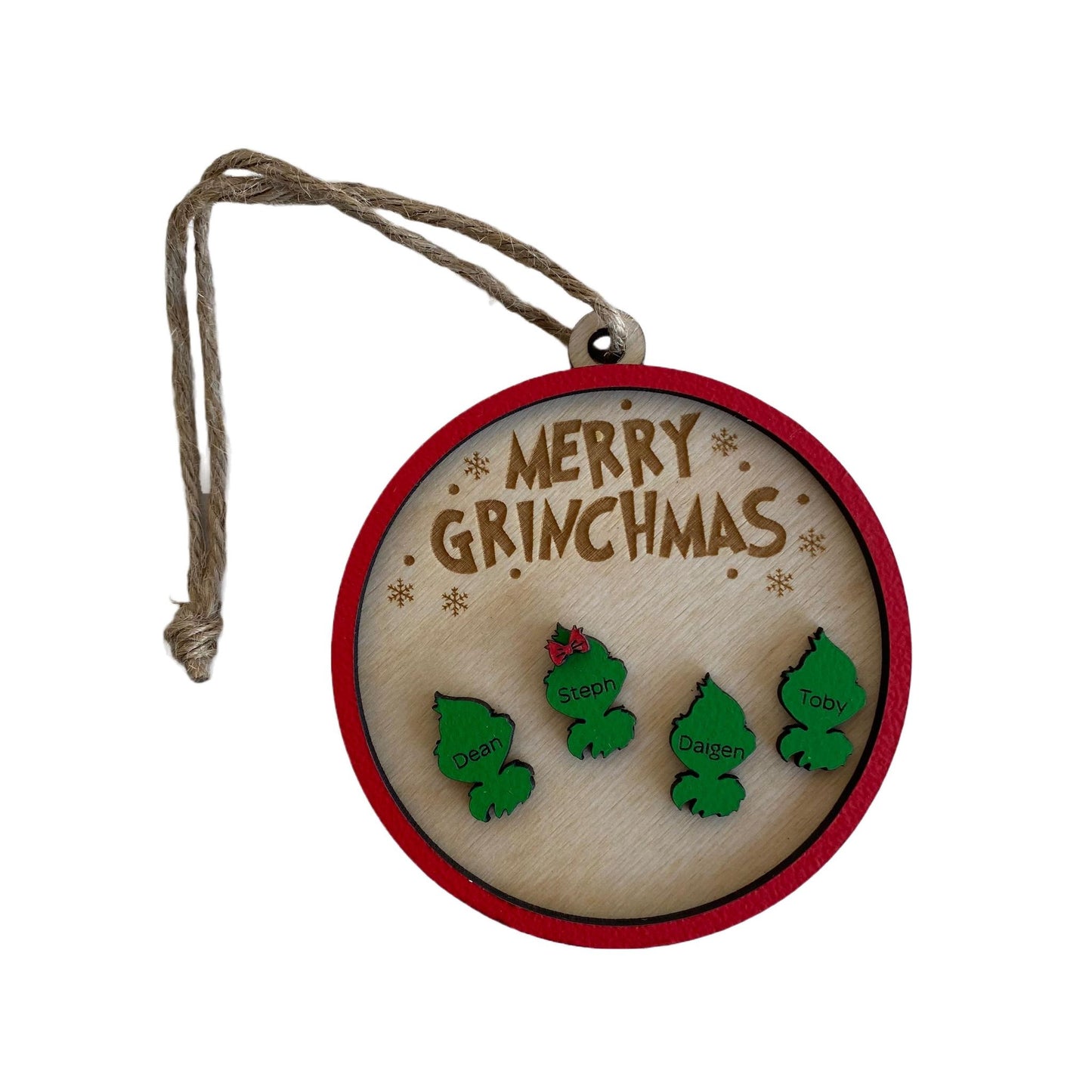 Merry Grinchmas | Personalized Ornament