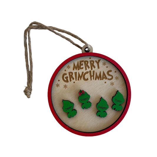 Merry Grinchmas Ornament