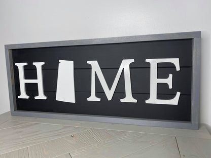 SK Home | Wood Sign