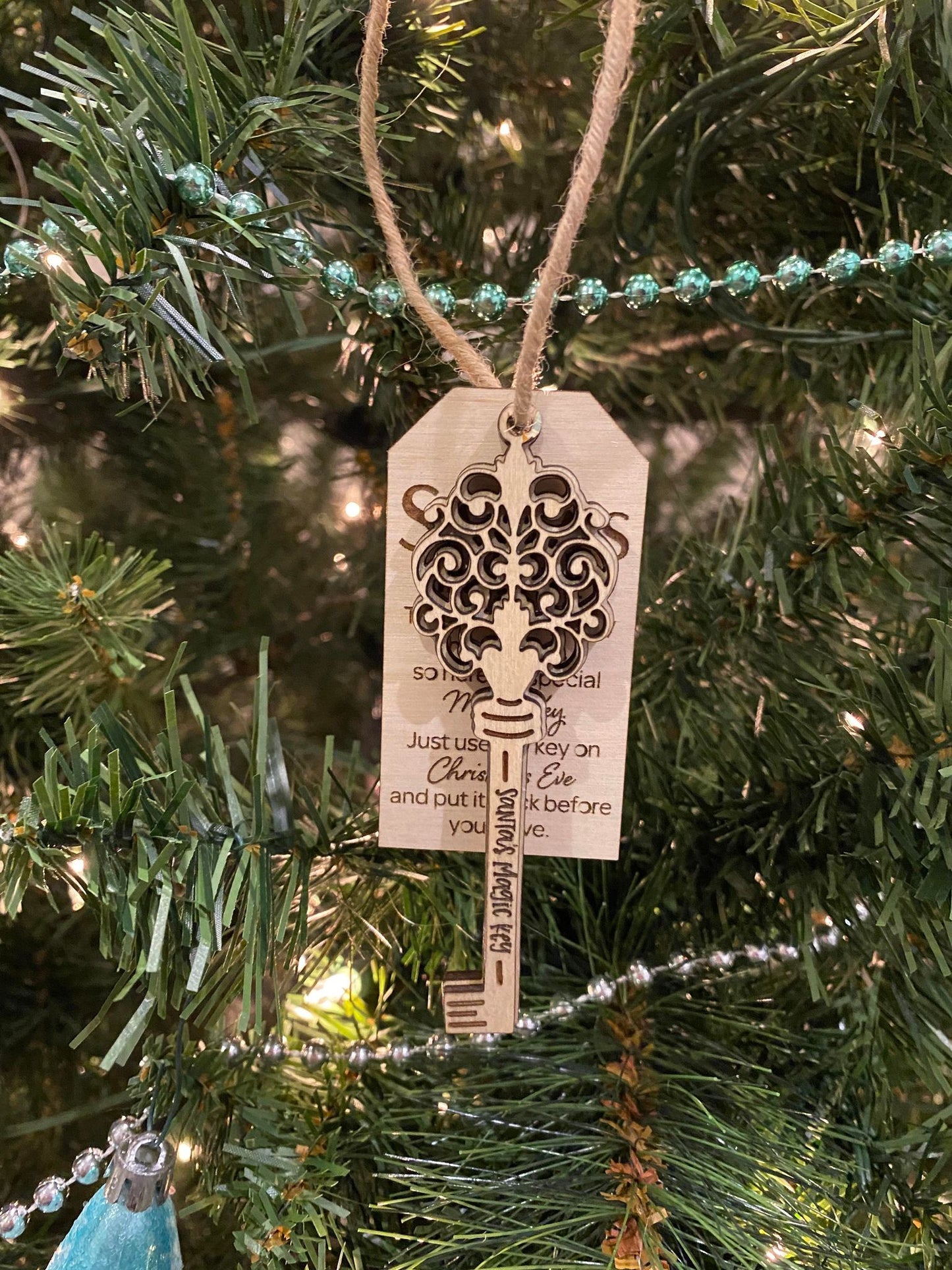 Santa's Magic Key | Ornament