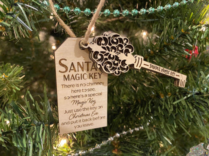 Santa's Magic Key | Ornament