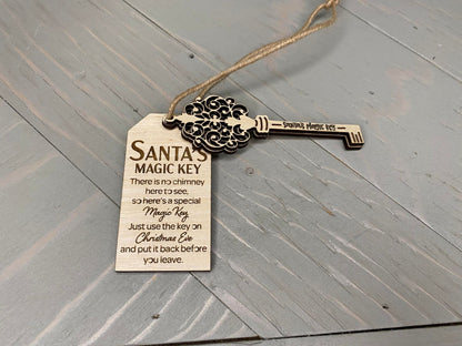 Santa's Magic Key | Ornament