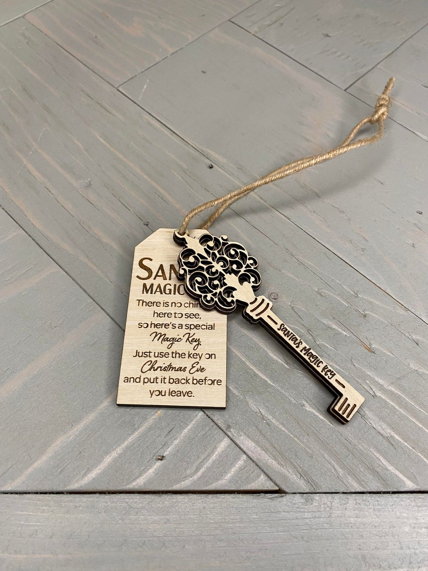 Santa's Magic Key | Ornament