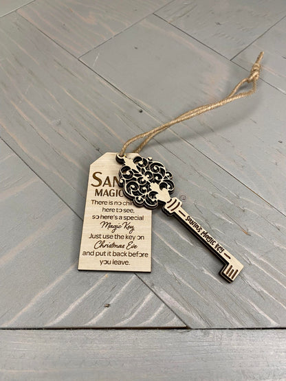 Santa's Magic Key | Ornament